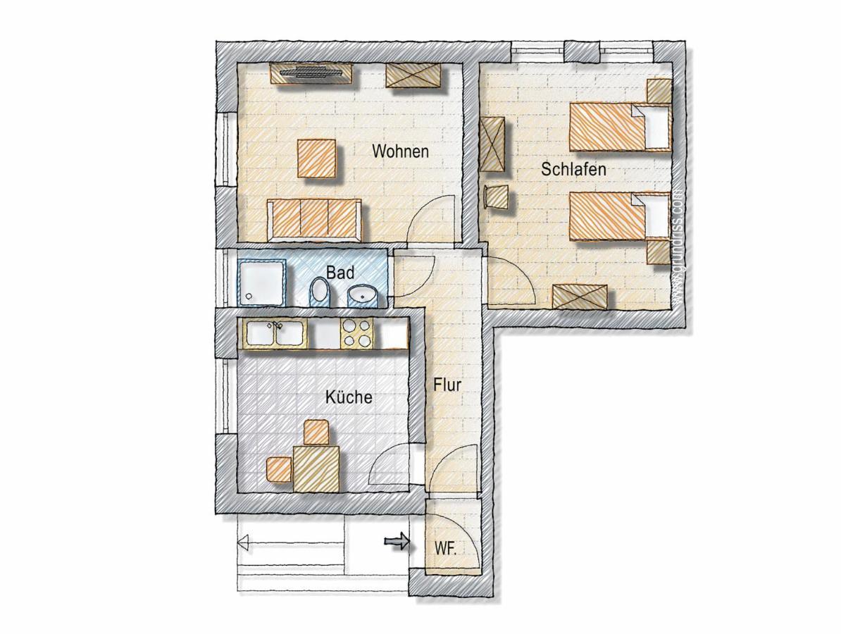 Ferienwohnung Kastanienblick Uelzen Bagian luar foto